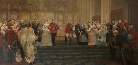 James Dromgole Linton, The Marriage of the Duke of Albany, 27th April 1882