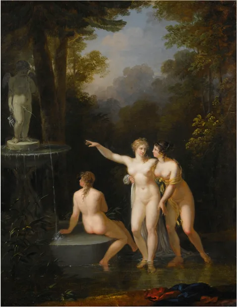 Jacques Antoine Vallin, Nymphs Bathing