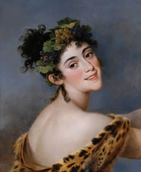 Jacques Antoine Vallin, Madame Bigottini (1785–1858), as a Bacchante
