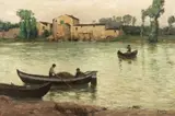 Franz Xaver Hoch, Cloudy day at the Arno