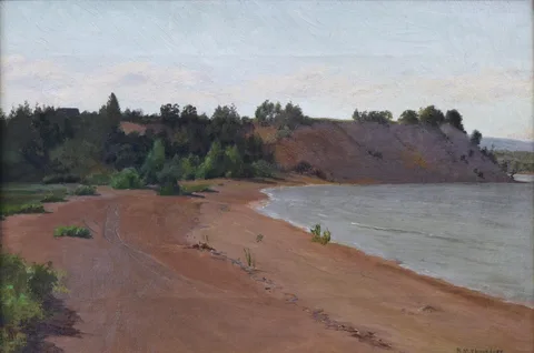 Roswell Morse Shurtleff, Scene on the Upper Hudson