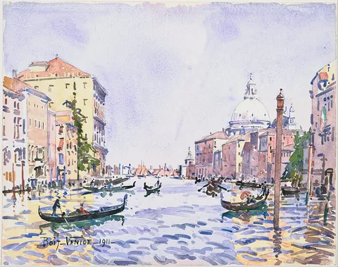 Edward Darley Boit, Venice: Afternoon on the Grand Canal