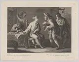 Pellegrino del Colle, Scene with tailors and beggars