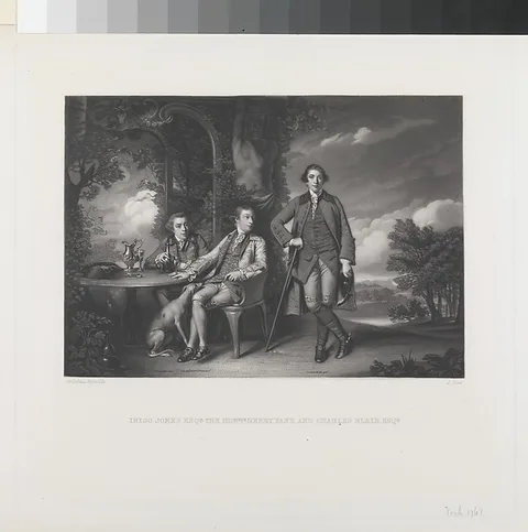 James Scott, Inigo Jones Esq., The Honorable Henry Fane, and Charles Blair Esq.
