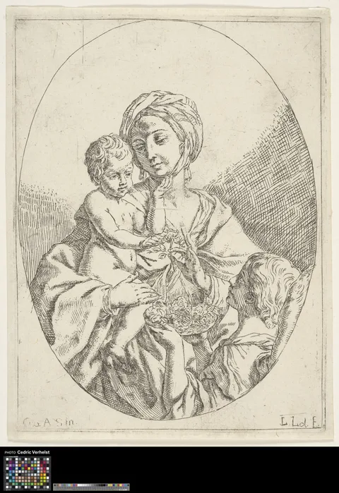 Lorenzo Loli, Virgin and Child with angel