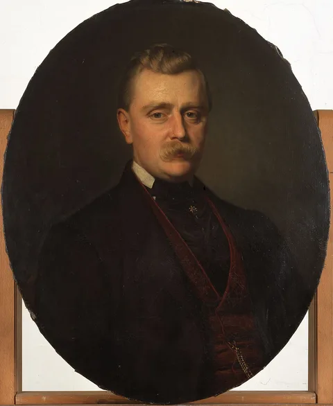 Fritz Hickmann, Portrait of the Notary Edmond Van der Donckt