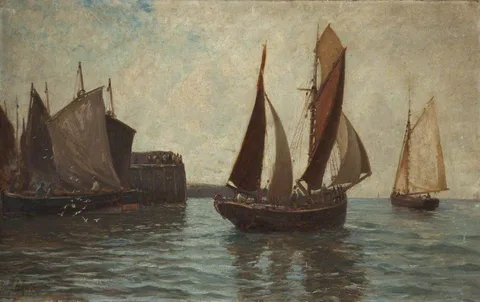 Richard Wane, Fishing Boats and Harbour