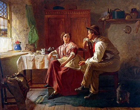 William Henry Midwood, Rustic Courtship