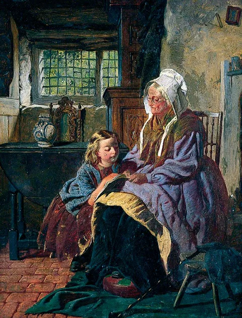 William Henry Midwood, A Reading Lesson