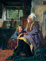 William Henry Midwood, A Reading Lesson