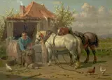 Willem Johan Boogaard, The Farmyard