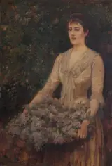 Arthur Hopkins, A Load of Lilac (Portrait of a Lady)