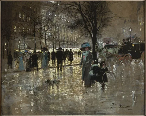 Amédée-Julien Marcel-Clément, Bonne Nouvelle Boulevard in Paris