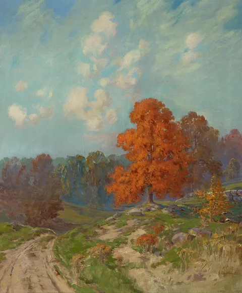 L. Clarence Ball, The Red Maple