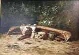 Charles Russell Loomis, Canoeist Resting