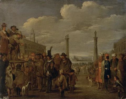 Matteo Ghidoni, Street Comedians on the Square