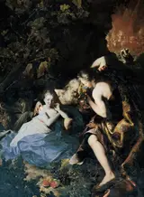 Bartolomeo Guidobono, Lot Inebriated by his Daughters