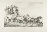 A la Manera de Horace Vernet, A Stagecoach