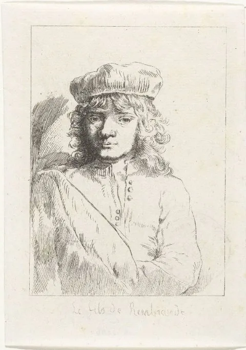 Ignace Joseph De Claussin, The artist's son, Titus