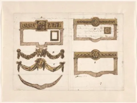 Luigi Valadier, Ontwerp voor handvatten