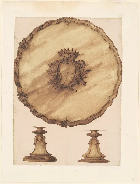 Luigi Valadier, A Salver and an Openwork Base