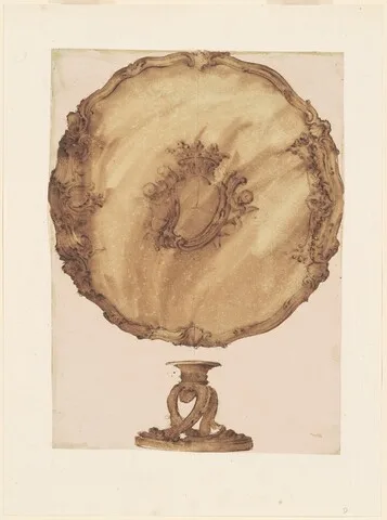 Luigi Valadier, A Salver with Two Bases