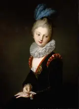 Jean-Baptiste Santerre, Young Woman with a Love Letter