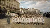 Jan Verhas, The procession of the schools in 1878