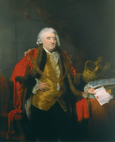 Thomas Hardy, Brass Crosby (1725–1793), Alderman of Bread Street Ward