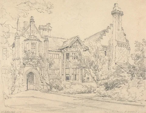 Henry Edridge, The Lecture House, Watford