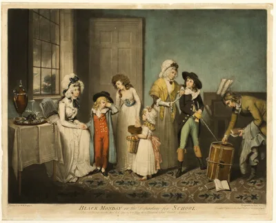 John Jones, Black Monday, or the Departure for School