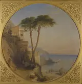 George Edwards Hering, The Coast of Amalfi