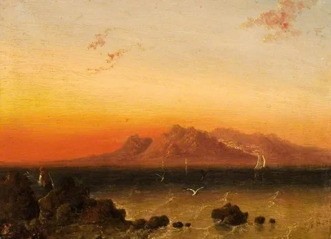 George Edwards Hering, Sunset on the Adriatic