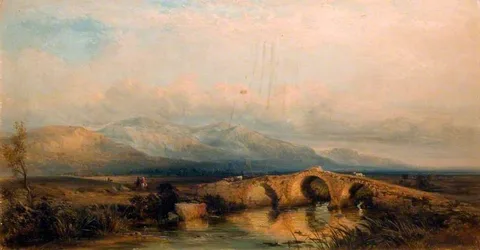 George Edwards Hering, Bridge over a Stream