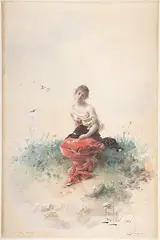 Louis-Alexandre Leloir, Female Figure