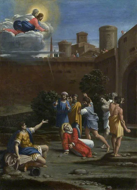 Antonio Carracci, The Martyrdom of Saint Stephen