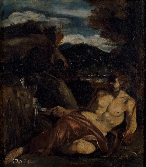 Antonio Carracci, Saint John in the Desert