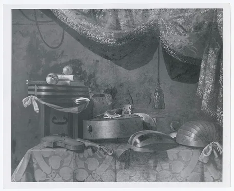 Evaristo Baschenis, Still Life of Musical Instruments