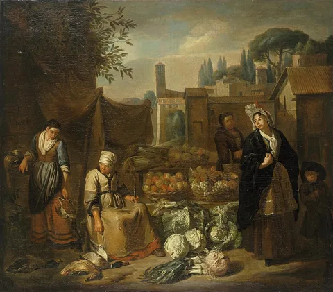 Norbert van Bloemen, Genre Scene