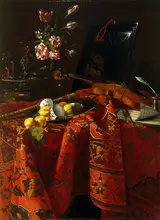 Cristoforo Munari, Still Life with Musical Instruments