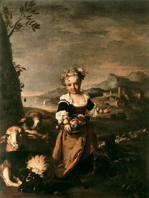 Niccolò Cassana, Portrait of Angiola Biondi