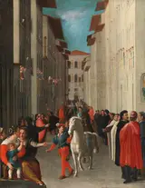 Giovanni Maria Butteri, The Return from the Palio