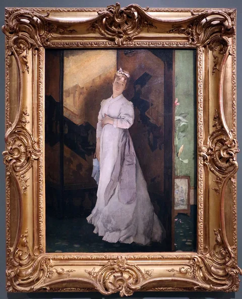 Alfred Stevens, The breakup letter