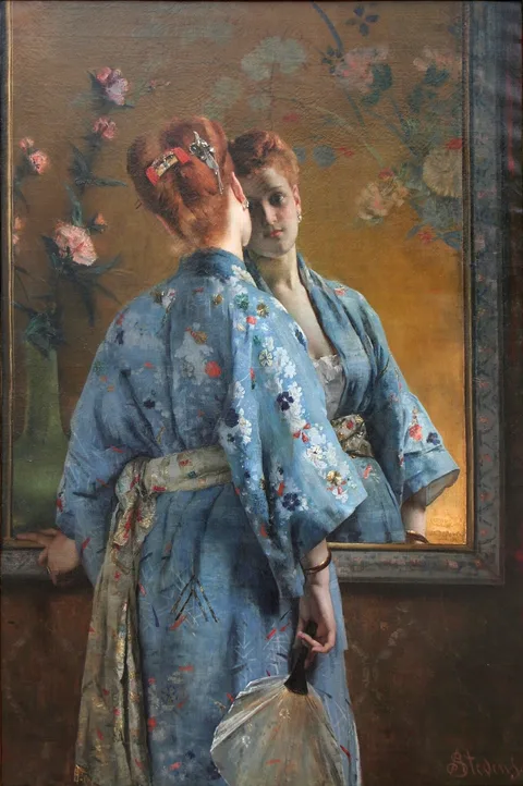 Alfred Stevens, The Japanese Parisian