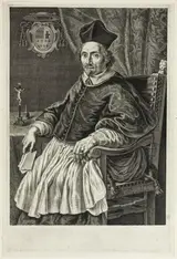 Jan de Visscher, Portrait of Cardinal Zacharias de Mez