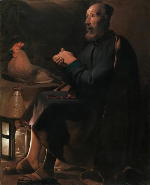 Georges de La Tour, Saint Peter Repentant