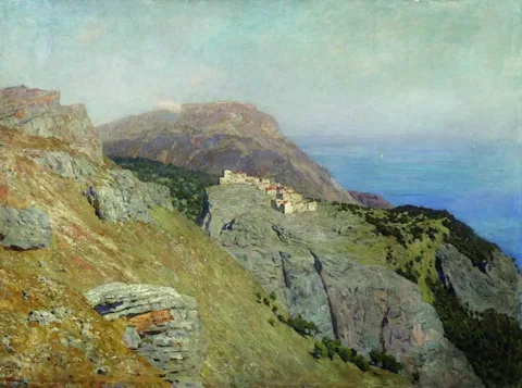 Isaac Levitan, Corniche. South of France