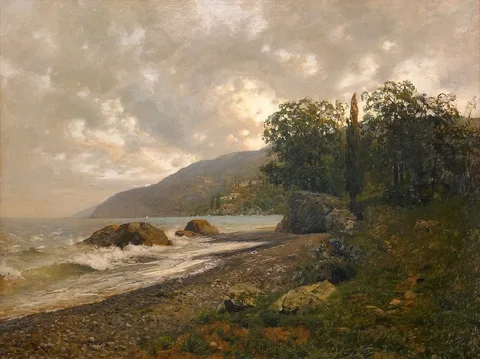 Isaac Levitan, Crimea landscape