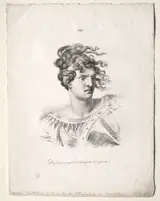 Alois Senefelder, L'art de la lithographie: Head of an Amazon