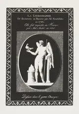 Alois Senefelder, Art of the Lithograph: Dedication Sheet, Plate VII